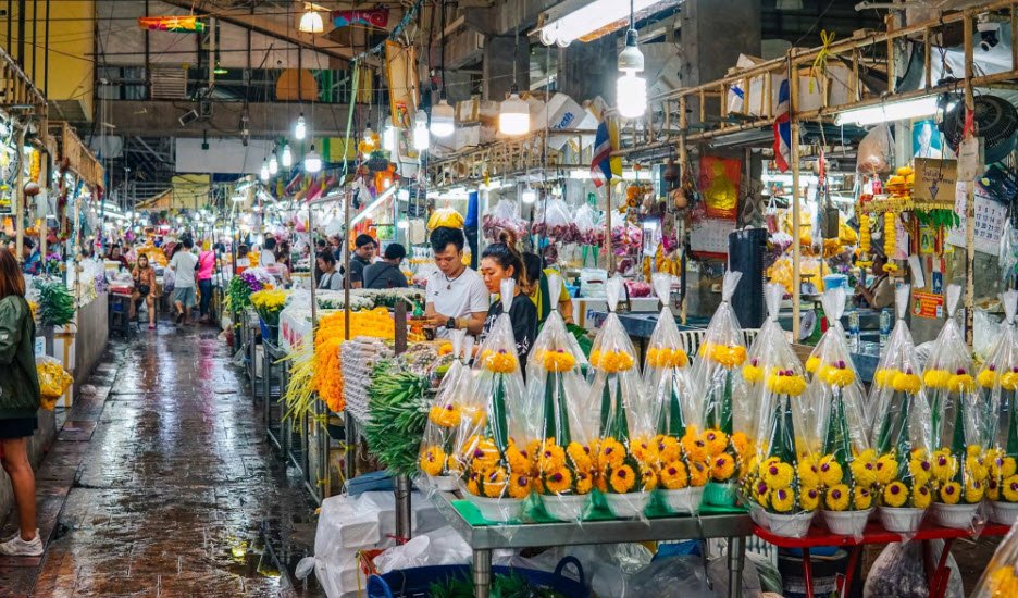 Pak Khlong Talat Flower Market